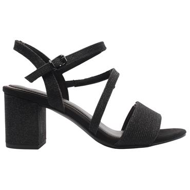 MARCO TOZZI 28300 SANDAL - BLACK SPARKLE